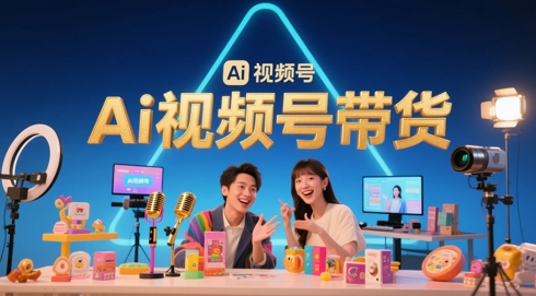 风口已至！AI视频号带货轻松月入过1W，99%的普通人却卡在内容制作门槛-闲赋网