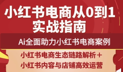 天诺老吴·2025小红书电商全链路运营-闲赋网