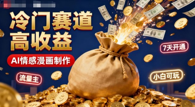 bde0db6b87b1da6478a610be0870ee29.jpeg 公众号冷门赛道,用AI做情感漫画,7天开通流量主,操作简单,小白可玩