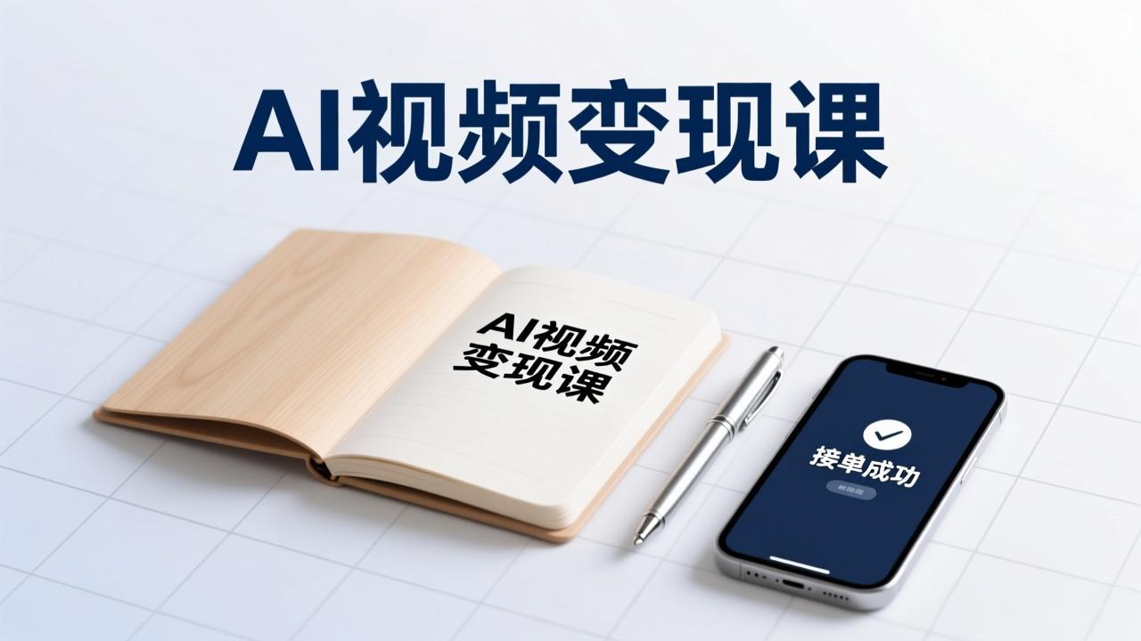 AI视频变现课，学完即可创作短片、接商单，实现副业增收，单项目报价可达千元-闲赋网