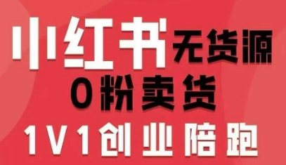 小红书无货源0粉电商课，开店准备、选品策略、笔记撰写、视频剪辑、数据分析、账号打造、资料文档-闲赋网
