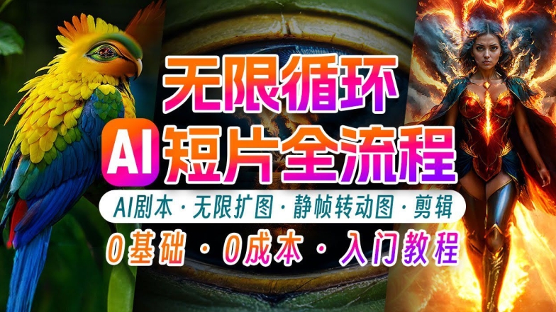 AI剪辑无限循环画面：新手轻松月入上万的秘技【揭秘】-闲赋网