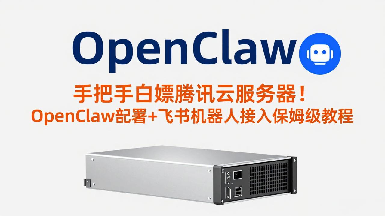 手把手白嫖腾讯云服务器！OpenClaw部署+飞书机器人接入保姆级教程-闲赋网