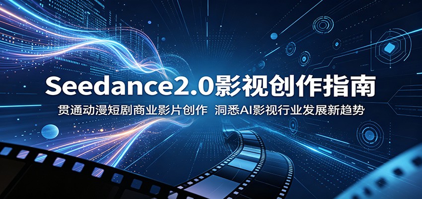 Seedance2.0影视创作指南：贯通动漫短剧商业影片创作，洞悉AI影视行业发展新趋势-闲赋网