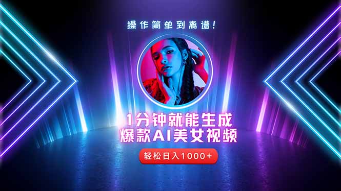2025年最强副业：用AI做短视频，从零开始打造爆款账号！-闲赋网