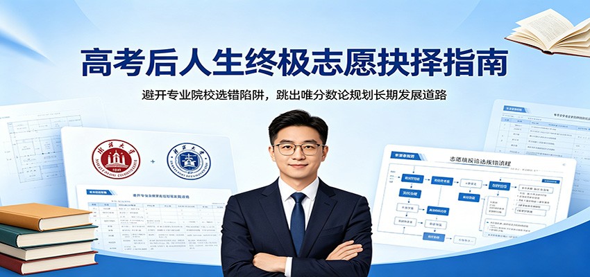 高考后人生终极志愿抉择指南:避开专业院校选错陷阱,跳出唯分数论规划长期发展道路-闲赋网