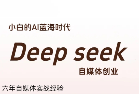冰冰老师·普通人如何利用Deepseek创业-闲赋网