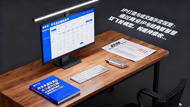 IP打造与成交高手变现营:通过商业IP+经典智慧双飞轮模型 构建持续收钱系统-闲赋网