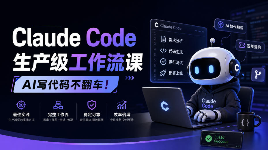 Claude Code生产级工作流课，AI写代码不翻车！【原创双语字幕】-闲赋网