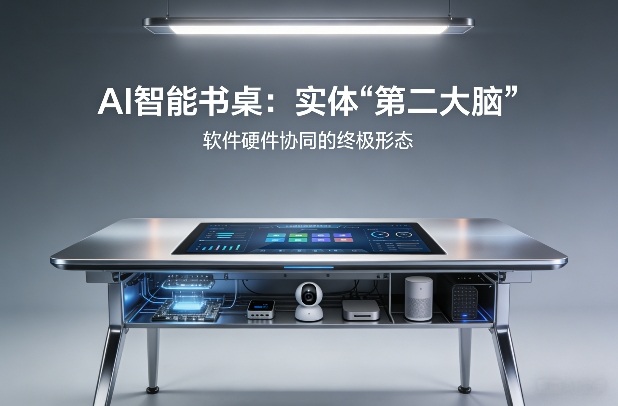 AI智能书桌搭建，构建你的实体“第二大脑”，软件硬件协同的终极形态-闲赋网
