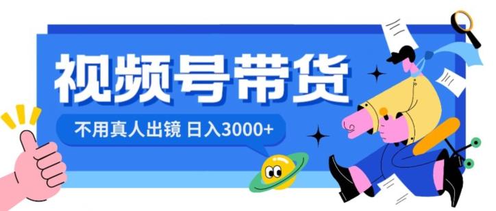 视频号带货，日入3000+，不用真人出镜-闲赋网